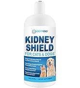 Dog and Cat Kidney Support, Canine Feline Renal Health Support Supplement For Normal Kidney Funct...